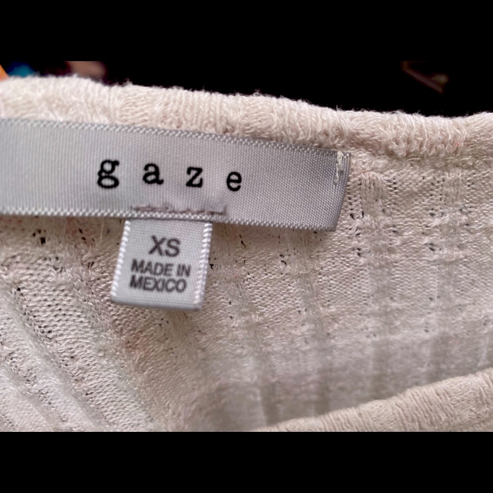 Lightweight white sweater, XS